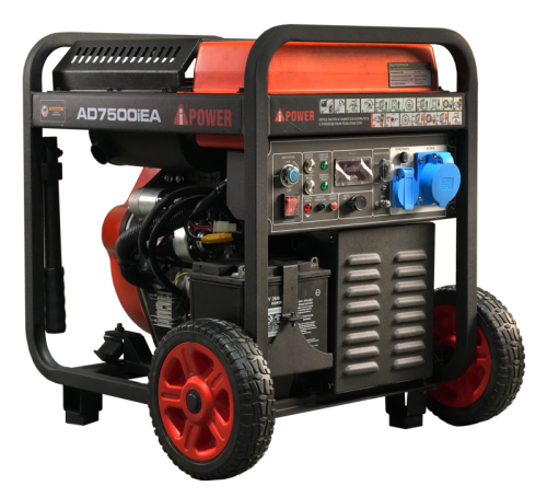 Инверторный дизельный генератор AD7500iEA, A-iPower-Tehinstrument
