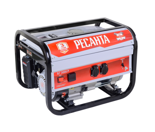 Электрогенератор БГ 3000 Р Ресанта-Tehinstrument