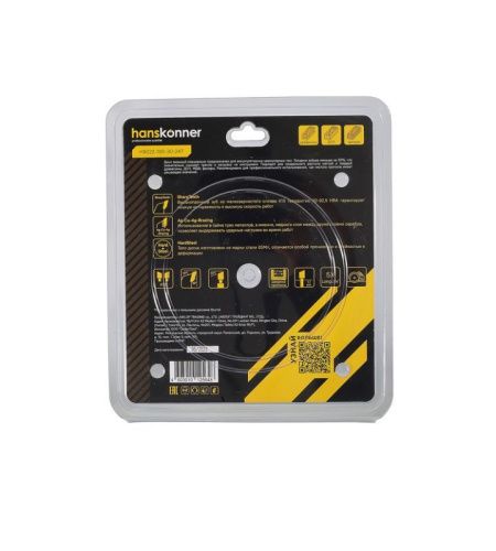 Пильный диск по дереву THIN KERF 190x30 мм, 24 зубьев, Hanskonner-Tehinstrument