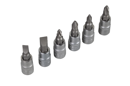 Набор инструментов, 1/4" , CrV, пластиковый кейс 29 предм Вихрь-Tehinstrument