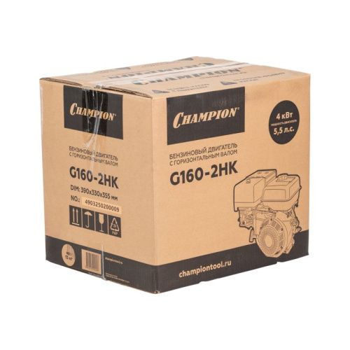 Бензиновый двигатель Champion G160-2HK-Tehinstrument
