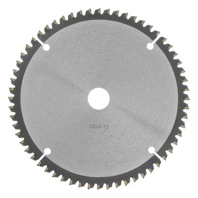 Пильный диск по алюминию ф165 х 20 мм, 60 зубьев Denzel-Tehinstrument