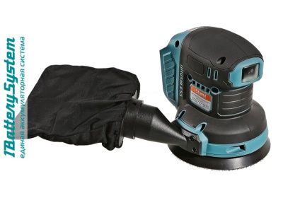 Аккумуляторная эксцентриковая шлифмашина б/щ  Sturm COS18125 1BatterySystem-Tehinstrument