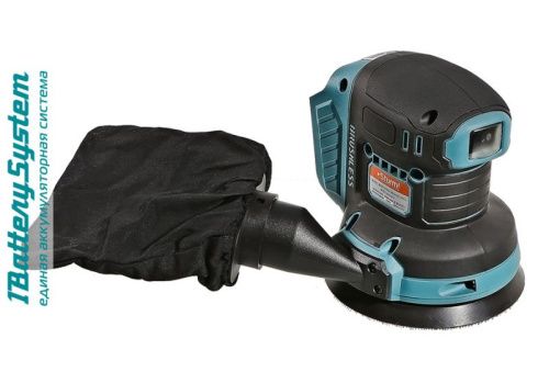 Аккумуляторная эксцентриковая шлифмашина б/щ  Sturm COS18125 1BatterySystem-Tehinstrument