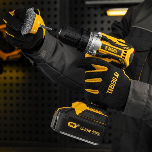 Щетка для дрели, 50 мм, Чашка, со шпилькой, нержавеющая витая проволока Denzel-Tehinstrument