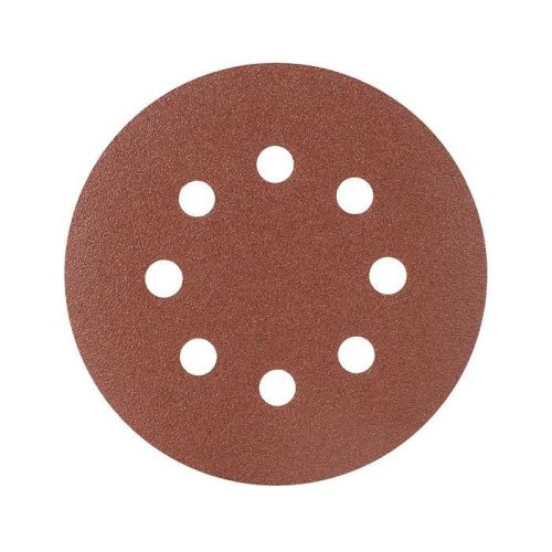 Круг шлифовальный на липучке (125 мм, Р100, 8 отв.), Patriot-Tehinstrument