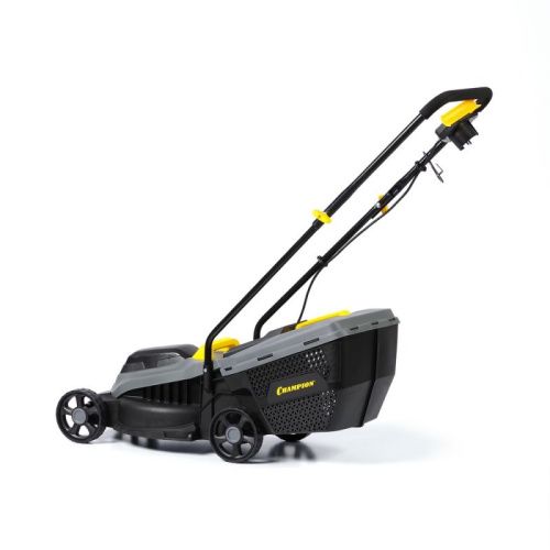 Газонокосилка эл. CHAMPION EM3212/1 (1,2 кВт пласт.травосб. 30л ширина 320мм 30-70мм, 7,1кг)-Tehinstrument