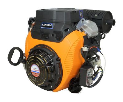 Двигатель Lifan LF2V80F ECC, вал ?25мм, катушка 20 Ампер-Tehinstrument