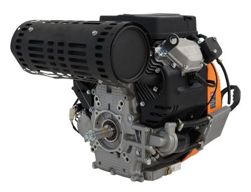 Двигатель Lifan LF2V80F-A, вал ?25мм, катушка 3 Ампера датчик давл./м,  м/радиатор, счетчик моточасов-Tehinstrument