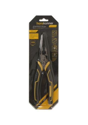 Длинногубцы 200мм, Hanskonner-Tehinstrument