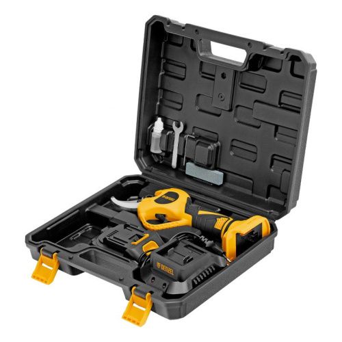 Бесщеточный аккумуляторный секатор Denzel CP-40BL, 20 В, Li-ion-Tehinstrument