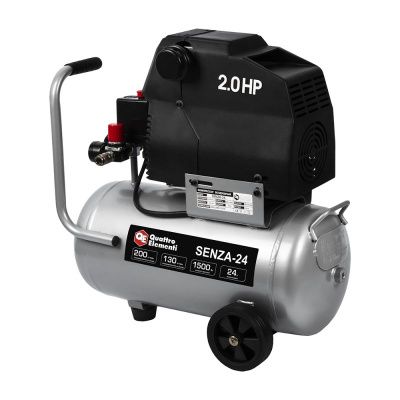 Компрессор поршневой безмасляный QUATTRO ELEMENTI SENZA-24-Tehinstrument