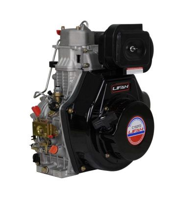 Двигатель Lifan Diesel 192FD, конусный вал, катушка 6 Ампер-Tehinstrument