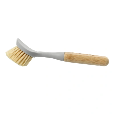 Щетка для посуды круглая d 60х230 мм, бамбуковая рукоятка, Home Palisad-Tehinstrument