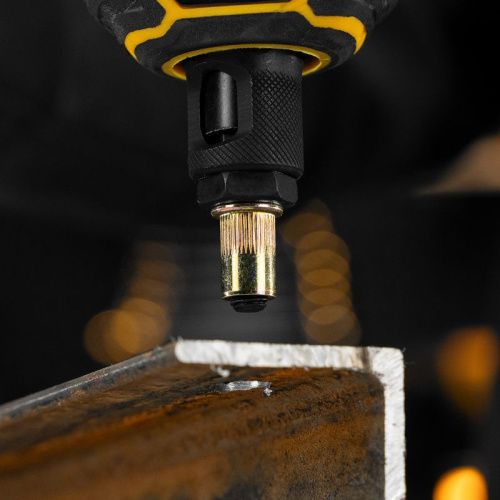 Заклепки резьбовые, стальные, оцинкованные, М8, пластиковый кейс, 40 шт. Denzel-Tehinstrument