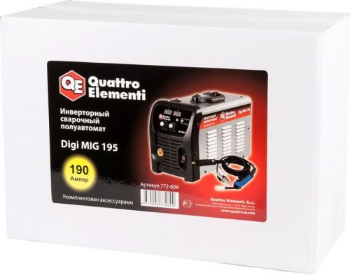 Сварочный полуавтомат QUATTRO ELEMENTI Digi MIG 195-Tehinstrument