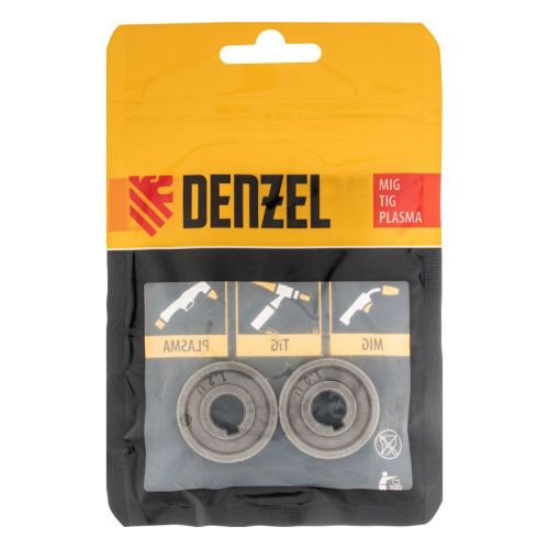 Подающий ролик, U профиль под алюминиевую проволоку 1,0-1,2 мм, 2 шт Denzel-Tehinstrument