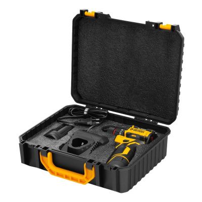 Дрель-шуруповерт аккумуляторная бесщет. CDH-BL-12, Li-Ion, 12 В Denzel-Tehinstrument