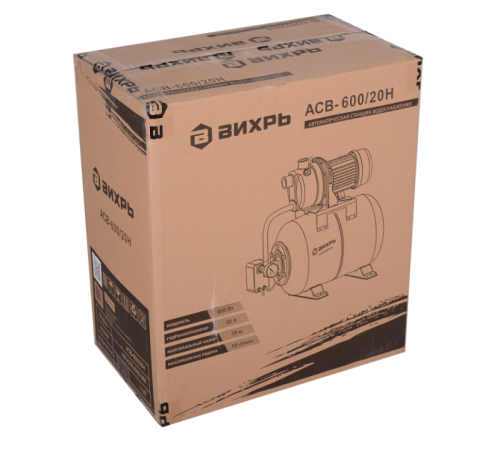 Автономная станция водоснабжения Вихрь АСВ-600/20Н-Tehinstrument