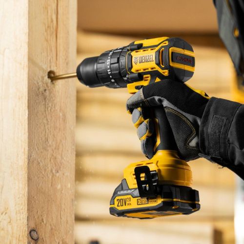 Бесщеточный аккумуляторный ударный шуруповерт Denzel CIDH-BL-20, Li-Ion, 20 В-Tehinstrument