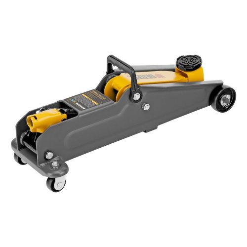 Домкрат гидравлический подкатной, 2 т, 135-385 мм Denzel-Tehinstrument