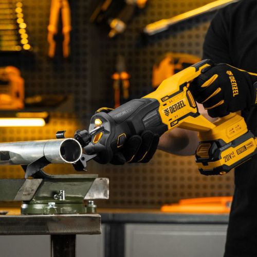Пила сабельная аккумуляторная Denzel  RS-250 бесщеточная-Tehinstrument