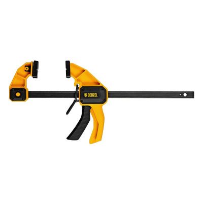 Струбцина F-образная, быстрозажимная, 300 х 80 мм, усиленный нейлоновый корпус Denzel-Tehinstrument