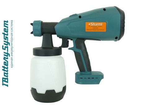 Аккумуляторный краскопульт  Sturm CSG1801 1BatterySystem-Tehinstrument