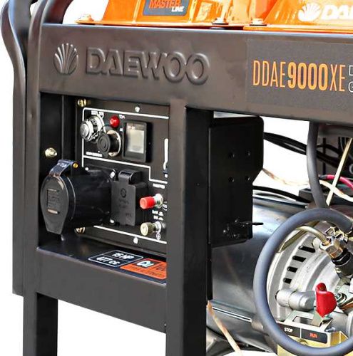 Дизельный генератор DAEWOO DDAE9000XE (электростанция DAEWOO DDAE 9000 XE)-Tehinstrument