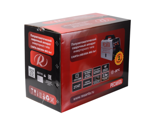 Сварочный полуавтомат Ресанта САИПА-24В/200А (MIG/MAG)-Tehinstrument