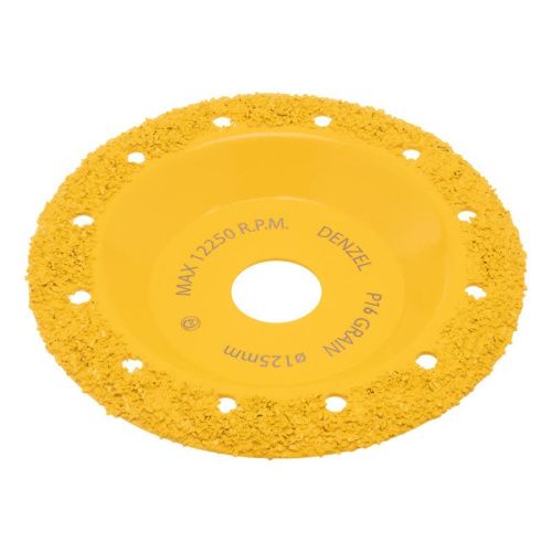 Чашка твёрдосплавная зачистная Denzel,125 мм, наклонная, среднее зерно #16-Tehinstrument
