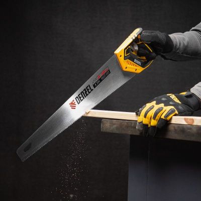 Ножовка по дереву Denzel 500 мм-Tehinstrument