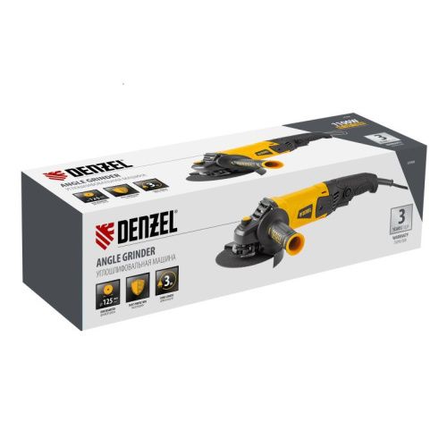 Машина шлифовальная угловая Denzel AG125-1100A-Tehinstrument