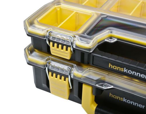 HSP2KIT Комплект органайзеров 2шт  DUALKIT система хранения HANSTORAGE PLUS, 440x354x170мм-Tehinstrument
