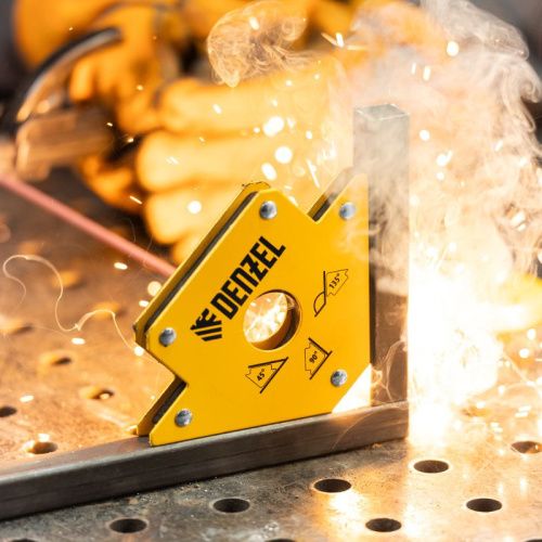 Фиксатор магнитный для сварочных работ, усилие 50 Lb Denzel-Tehinstrument