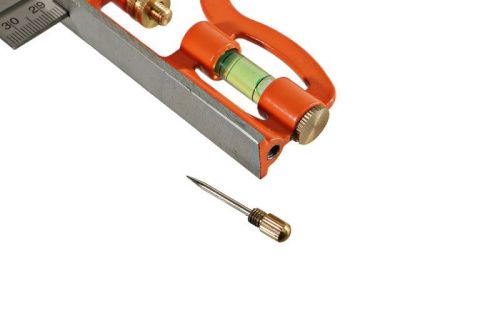 Угольник многофункциональный, 300 мм, уровень, чертилка,  Sturm-Tehinstrument