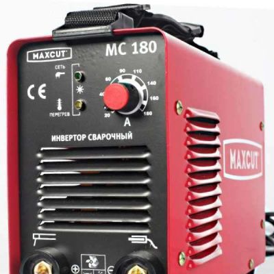 Инверторный сварочный аппарат MaxCUT MC 180 (сварочный инвертор МаксКУТ МС180) арт. 65300160-Tehinstrument