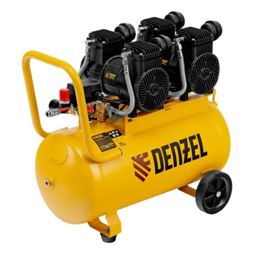 Малошумный безмасляный компрессор Denzel DLP-3000/50-Tehinstrument