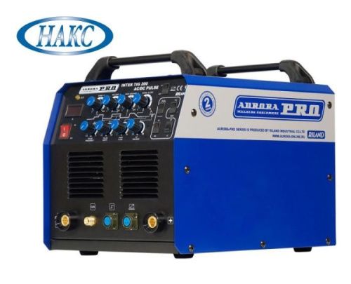 Аппарат аргонодуговой сварки AuroraPRO INTER TIG 200 AC/DC PULSE (TIG+MMA) MOSFET-Tehinstrument