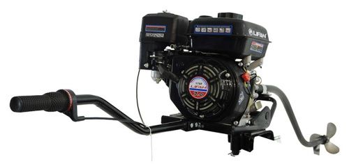 Мотор лодочный болотоход Habert (двигатель Lifan 170F D20)-Tehinstrument