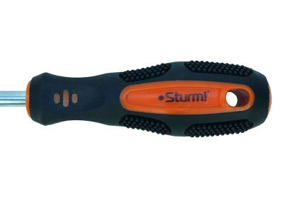 Отвертка плоский шлиц SL8х200мм, CrV, магнитный наконечник  Sturm-Tehinstrument