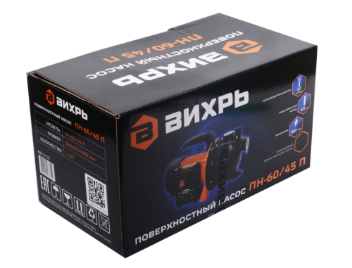 Поверхностный насос Вихрь ПН-60/45 П-Tehinstrument