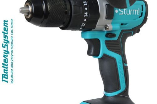 Аккумуляторный шуруповерт  Sturm CD2080I 1BatterySystem-Tehinstrument