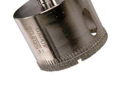 Коронка алмазн. По керам. Плитке и стеклу 40 х 55 мм,  с центрир. Сверл.  Sturm-Tehinstrument