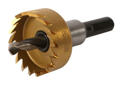 Коронка биметаллическая, 32 мм, по тонколистовому металлу, центрирующее сверло,  Sturm-Tehinstrument