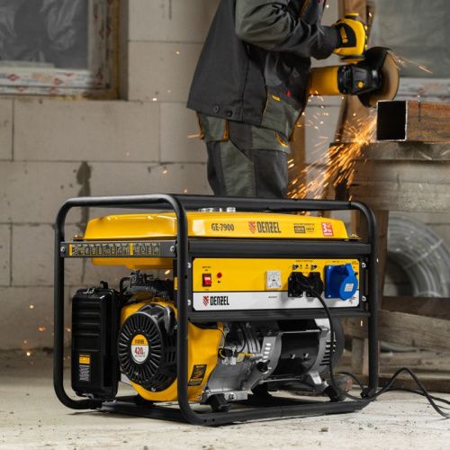 Генератор бензиновый Denzel GE 7900-Tehinstrument