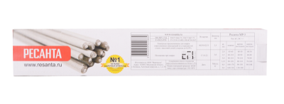 Электрод для сварки Ресанта МР-3 Ф2,5 Пачка 3 кг-Tehinstrument