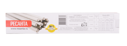 Электрод для сварки Ресанта МР-3 Ф2,5 Пачка 3 кг-Tehinstrument