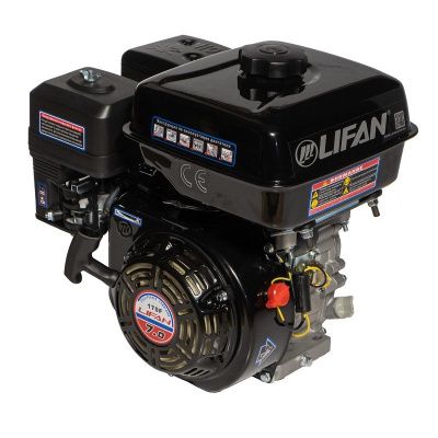 Двигатель Lifan 170F, вал ?20мм, катушка 7 Ампер-Tehinstrument