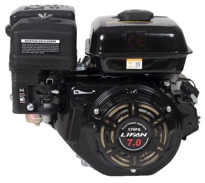 Двигатель Lifan 170FD, вал ?20мм, катушка 7 Ампер-Tehinstrument